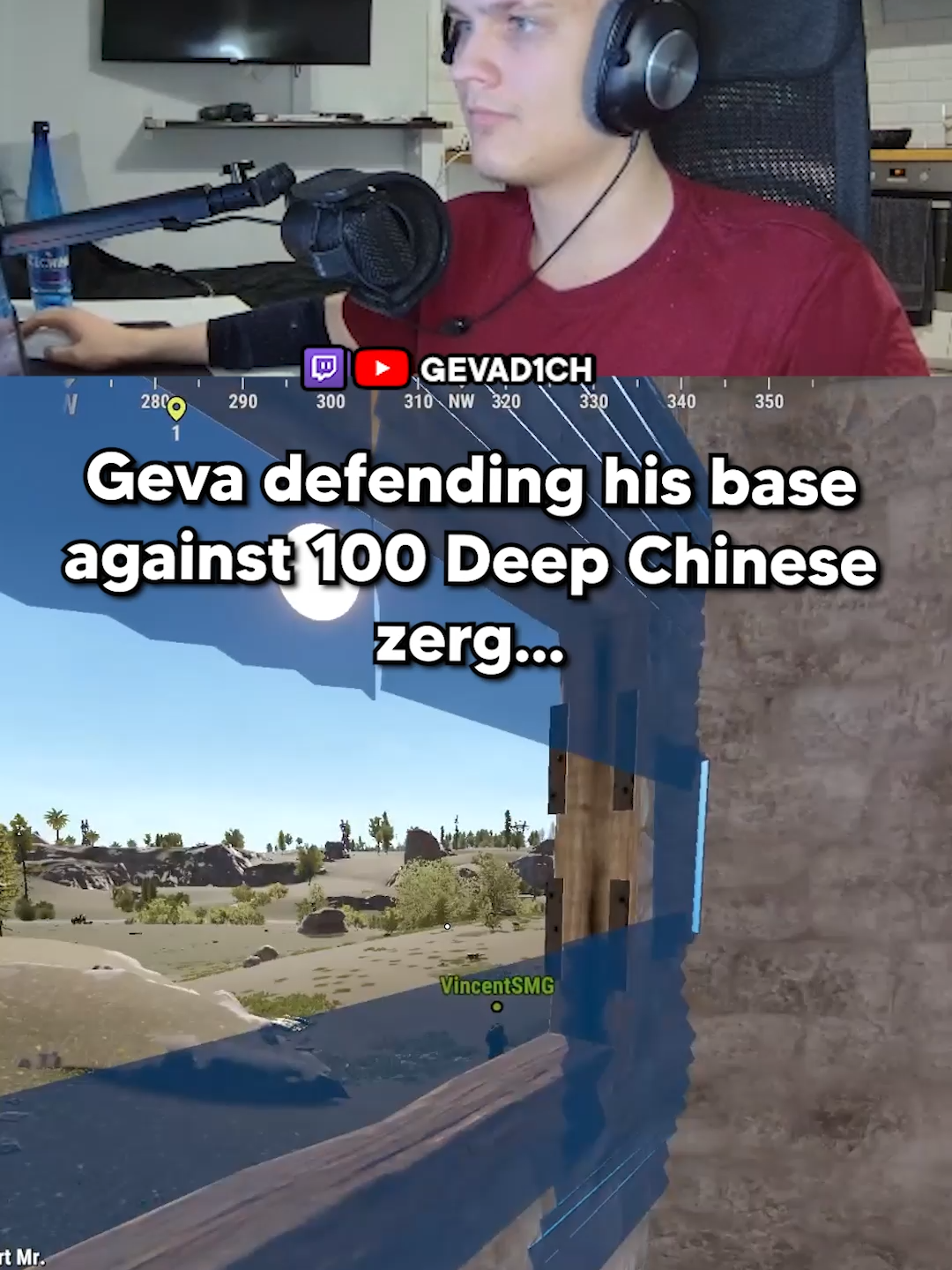 Holy cinema😳 #gevad1ch #twitch #rust
