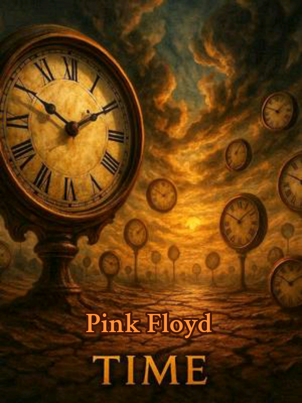 Time - Pink Floyd. #ia #aigenerated #aiartwork #pinkfloyd #time 