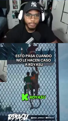 Esto pasa cuando no le hacen caso a RDYASU #RDYASU #chainedtogether #streamer #republicadominicana #PARATI