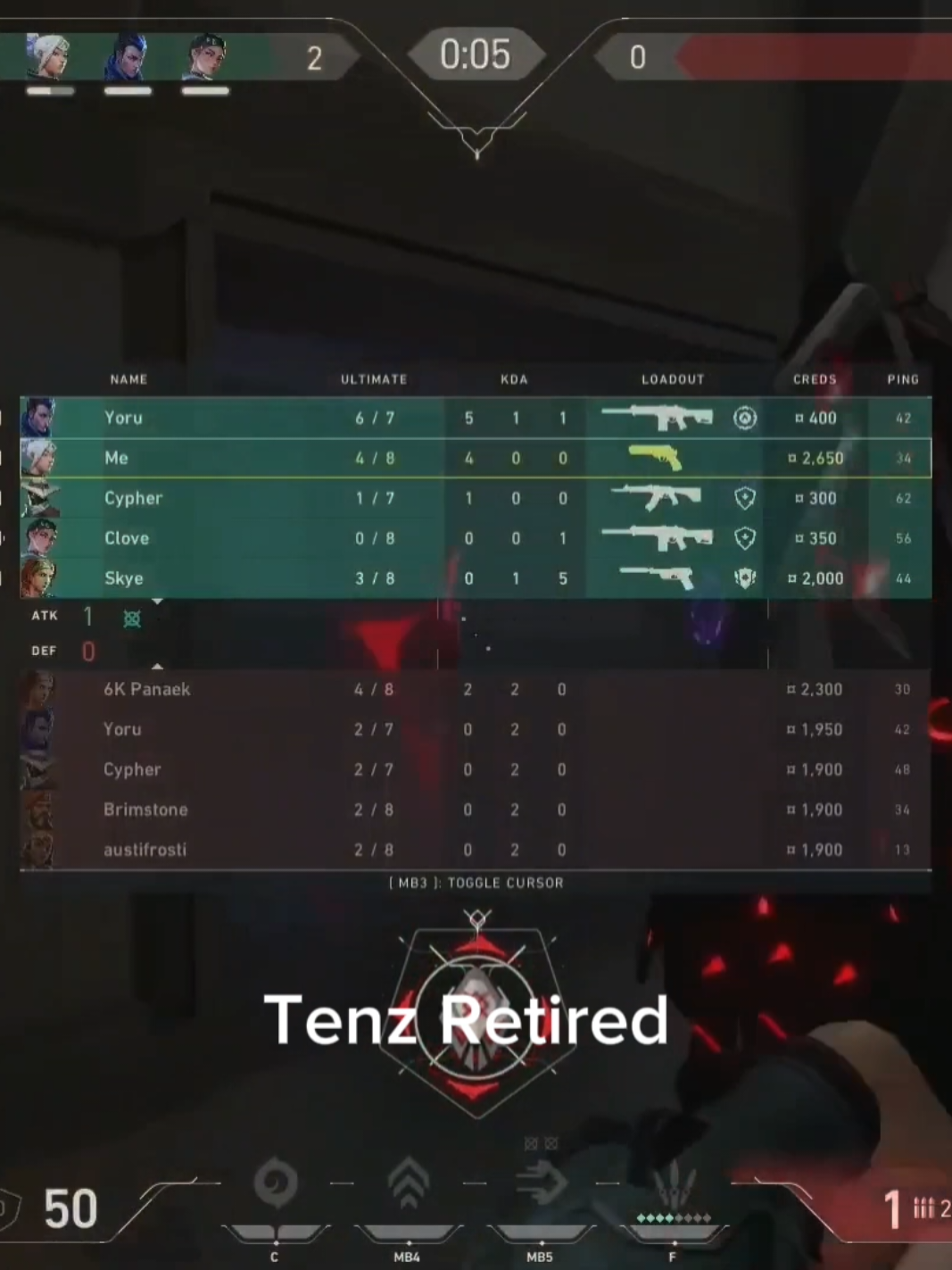 Tenz Retired #Valorant #valorantclips #valoranthighlights #tenz #aim 