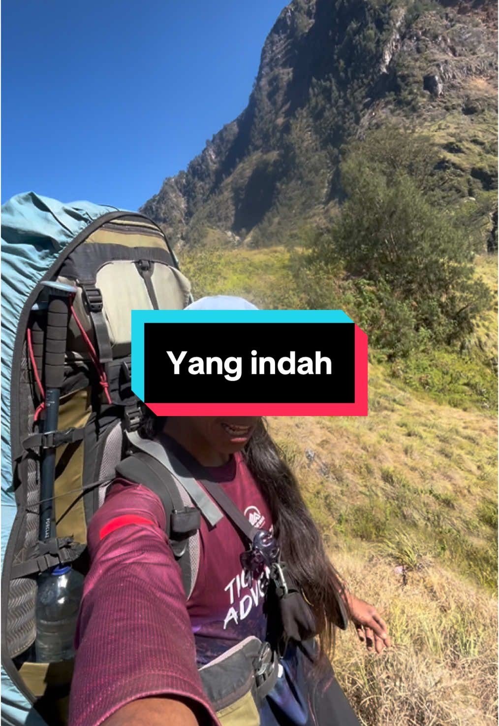 Padahal pundak bengkak, sisi buruk ke sensor😎 #masunndaki #fyp #rinjani #guide #porter #MasUnNdaki 