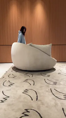 Sofa trứng decor phòng khách cực xinh, ghế mềm êm thư giãn cả nhà đều thích #sofa #ghethugian #decor #noithatphongkhach #donoidiatrunggiatot 