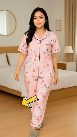 Nyenyak Piyama Wanita CP ( M, L ) #fyp 