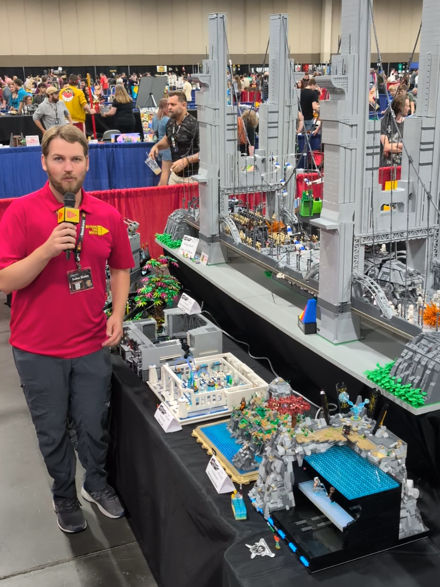 Huge LEGO Star Wars Battle of Yerbana by Bradley Blanch #lego #starwars 