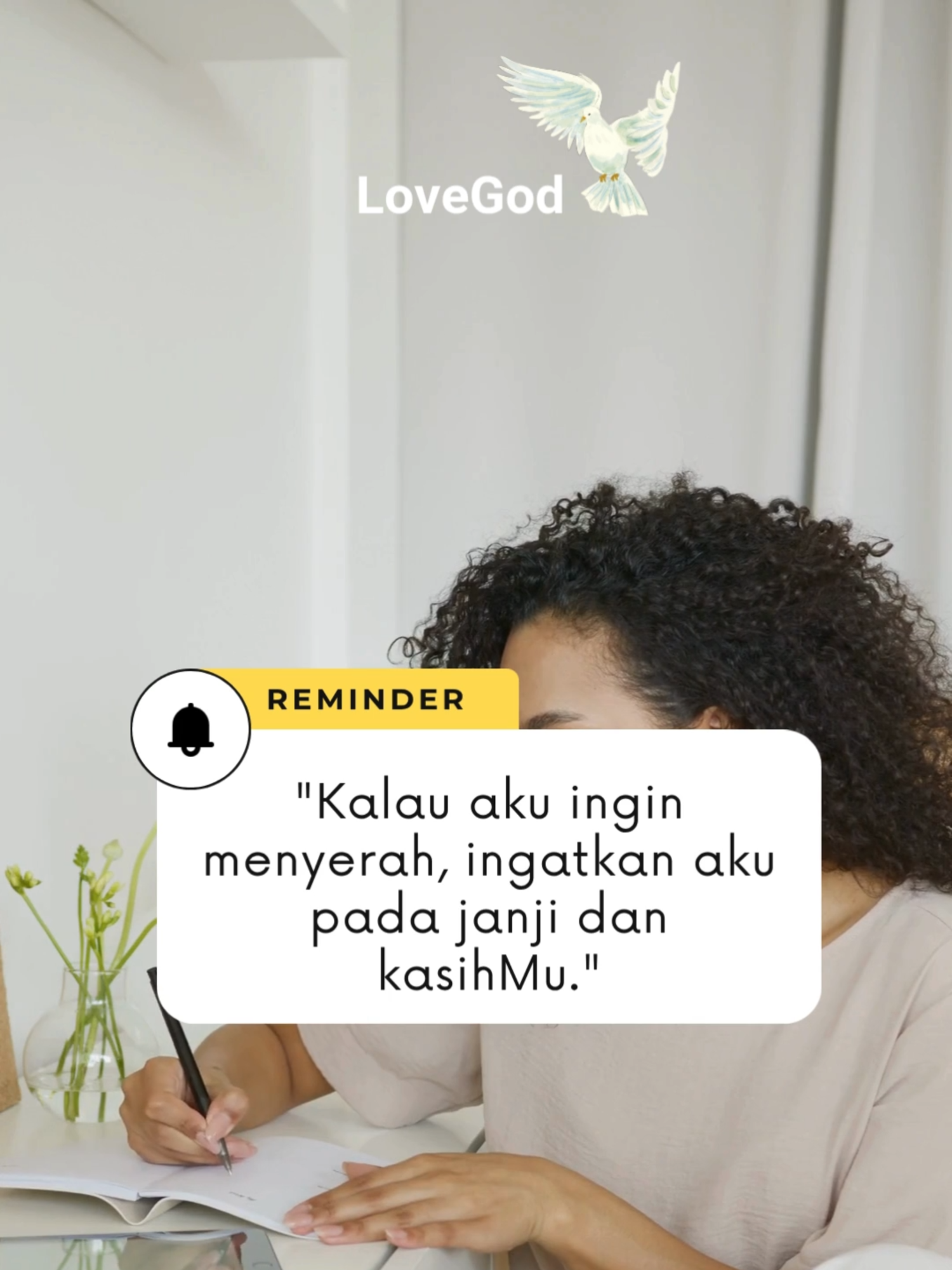 Kalau aku ingin menyerah, ingatkan aku pada janji dan kasihMu. #lovegod #sadarilah #masukberanda #renungan #lovesong #fyppppppppppppppppppppppp #katakatamotivasi #lagupujian #renunganhariankristen #loveyou #Love #jesus #lagurohani #doa #strong #kuat #viralvideo #loveyourself #motivasidiri #fyp