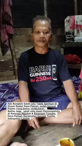 Pak Bungken Tabib Spiritual di Dusun Raden