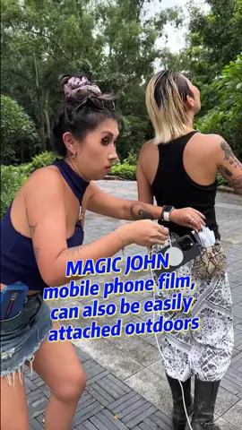 MAGIC JOHN Tempered Glass Screen Protector makes your device screen stronger and prevents scratches!#tiktokmademebuyit #unitedstates #magicjohn #bye 