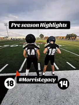 Football is back!@Trenton Morris @Zach Morris @Logan morris #preseasonfootball #youthfootball #fyp #MorrisLegacy 