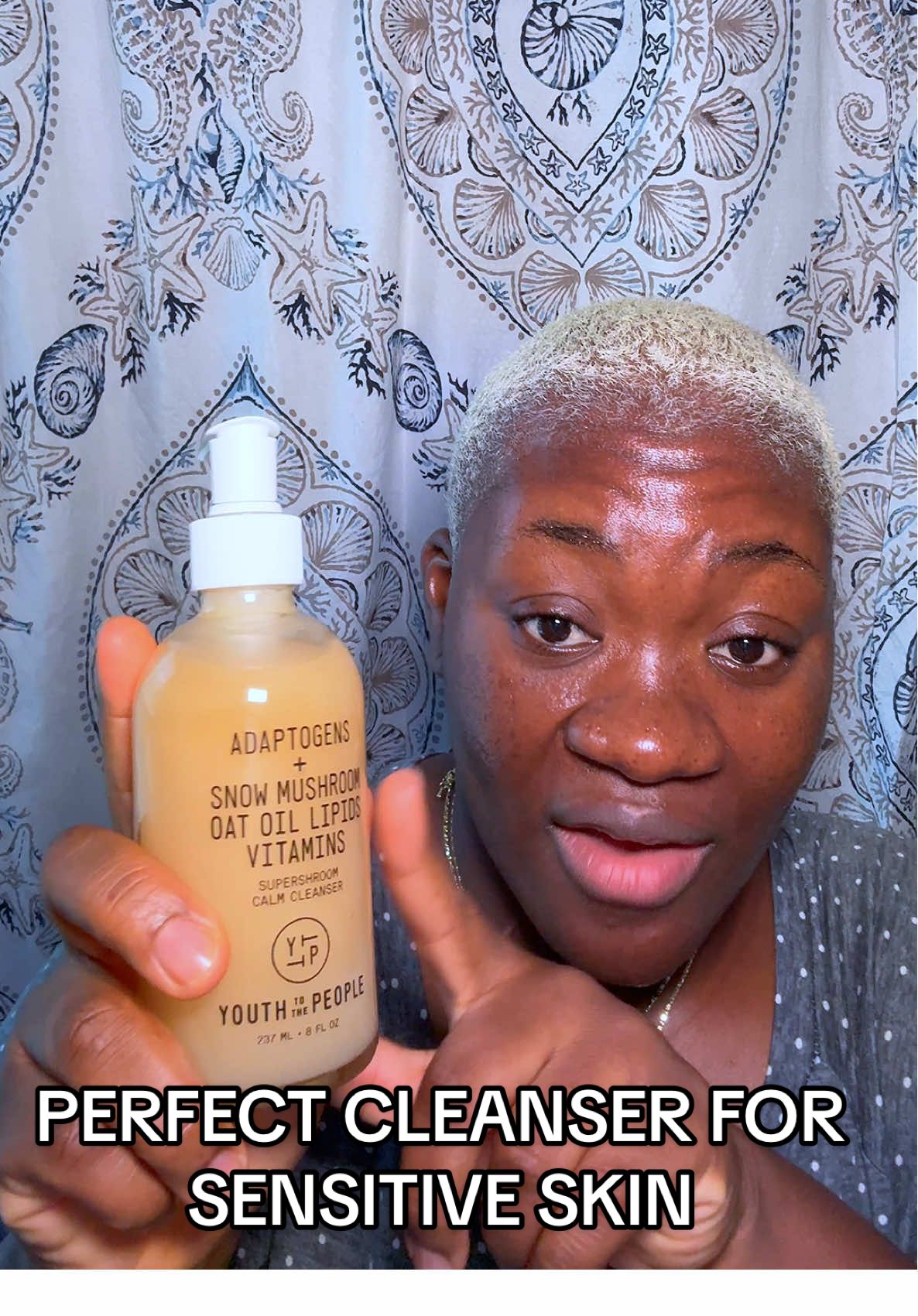 PERFECT CLEANSER FOR SENSITIVE, ACNE PRONE SKIN  @Youth To The People CAME OUT WITH A NEW OAT / snow mushroom CLEANSER FOR SENSITIVE, ACNE PRONE SKIN    Check it out @sephora  #youthtothepeople #sephora #facewash 