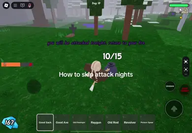 99 nights in the forest #how to skip attack nights
