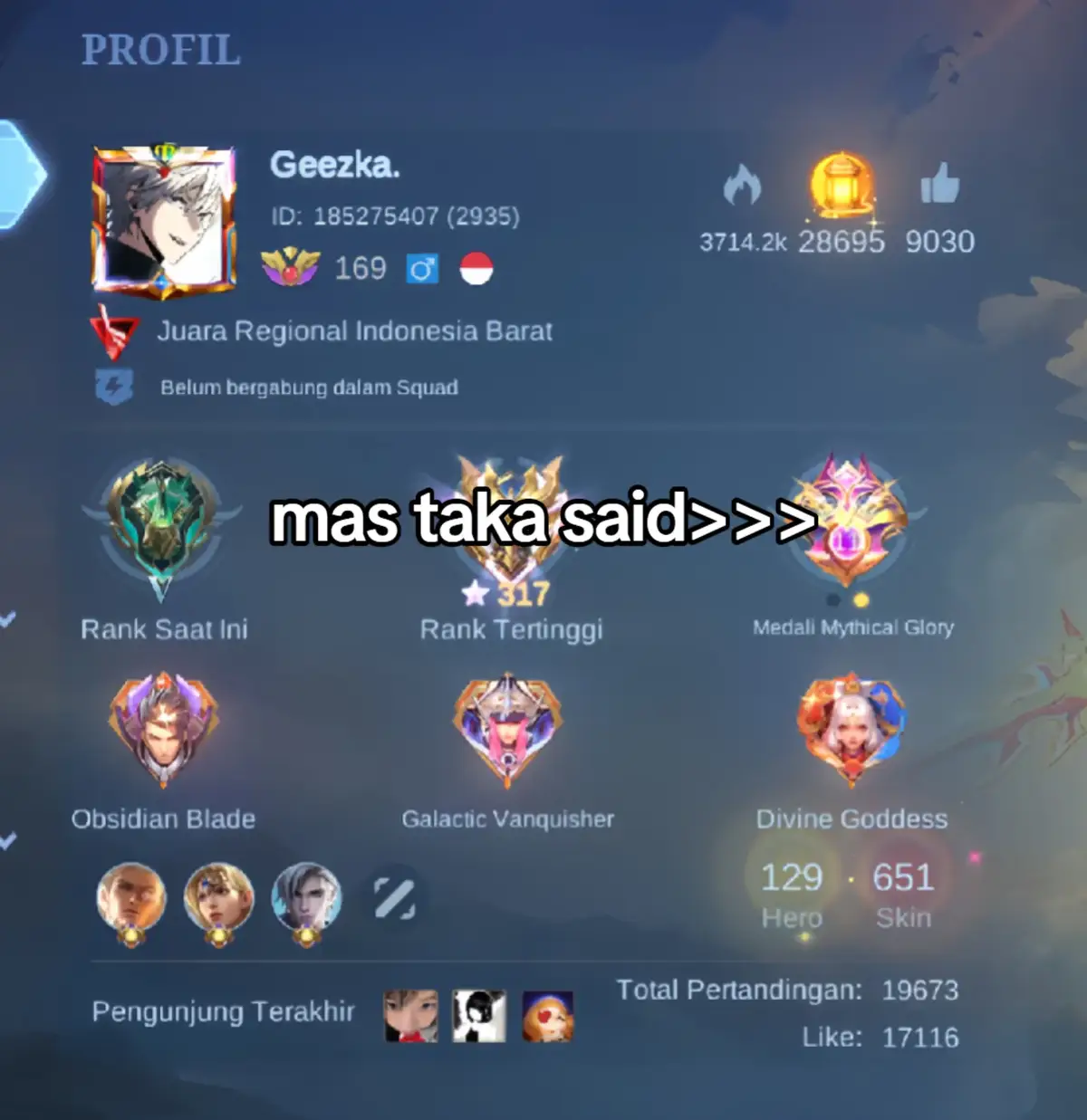 #fyp #mlbb #takapedia #mobilelegends #lovers 
