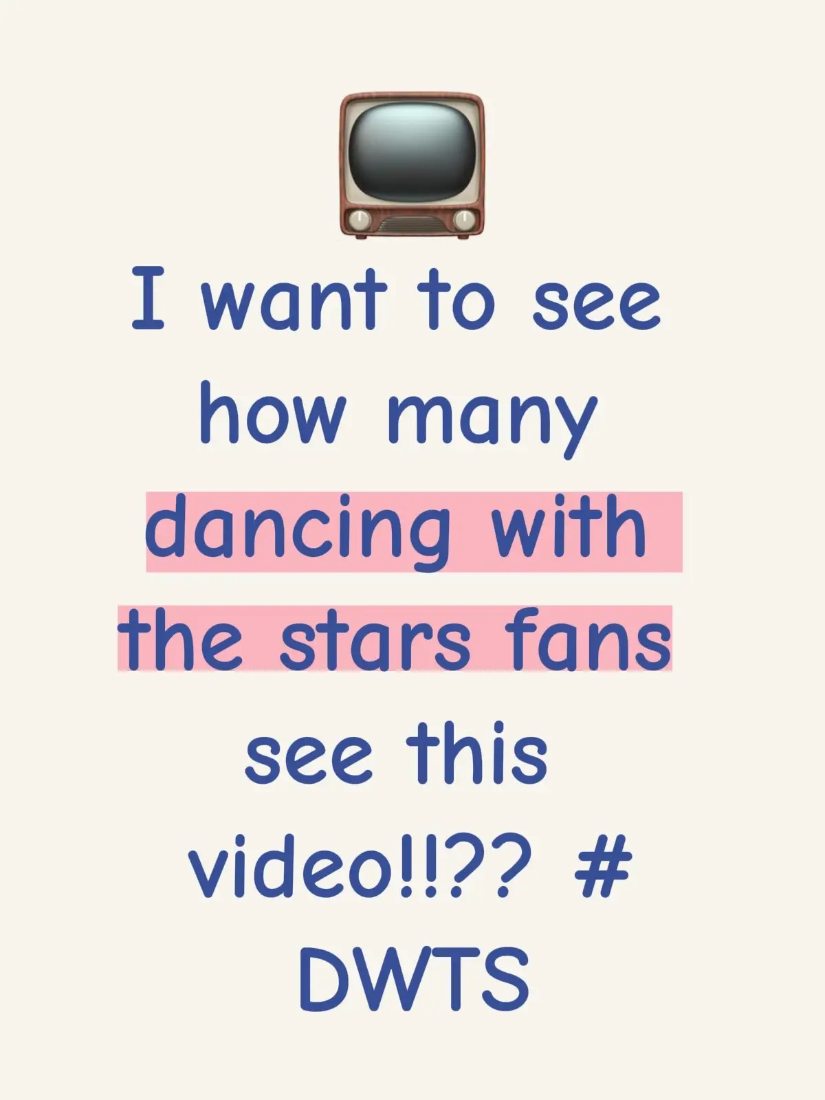 I want to see how many dancing with the stars fans see this video!!?? #DWTS #daningwiththestars @Dancing with the Stars #DWTS 