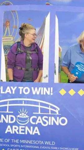 Bobby Jensen joined guests to partake in the human slot machine at the KARE 11 barn!