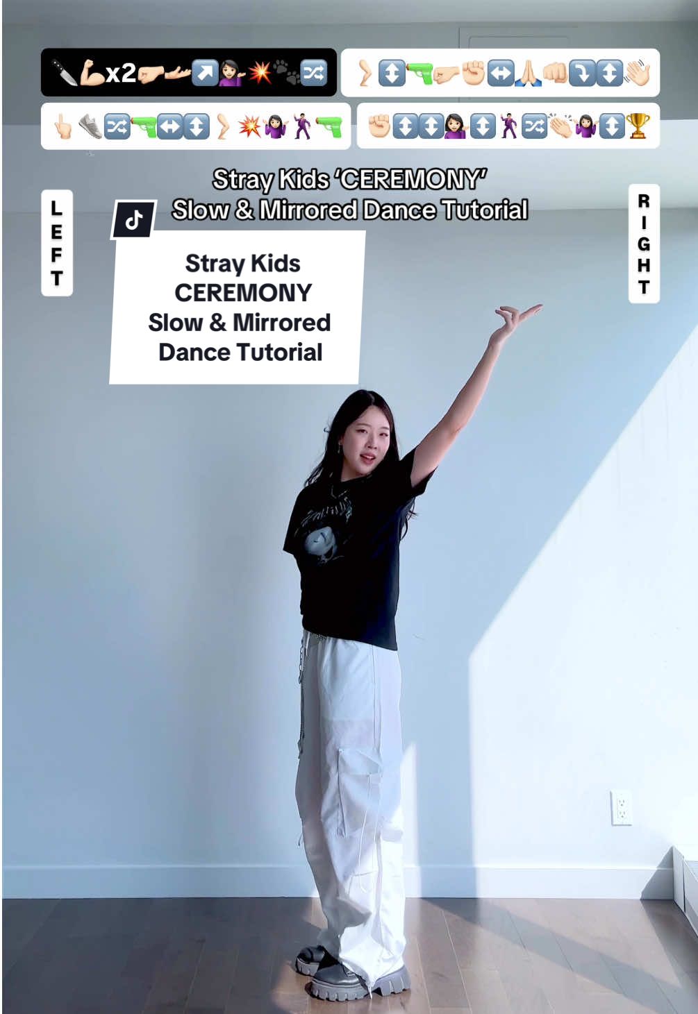 Replying to @Juh com J de Jisung🎸🐿️ Stray Kids ‘CEREMONY’ Slow & Mirrored Dance Tutorial 🩵 #skz #straykids #ceremony #karma @Stray Kids 