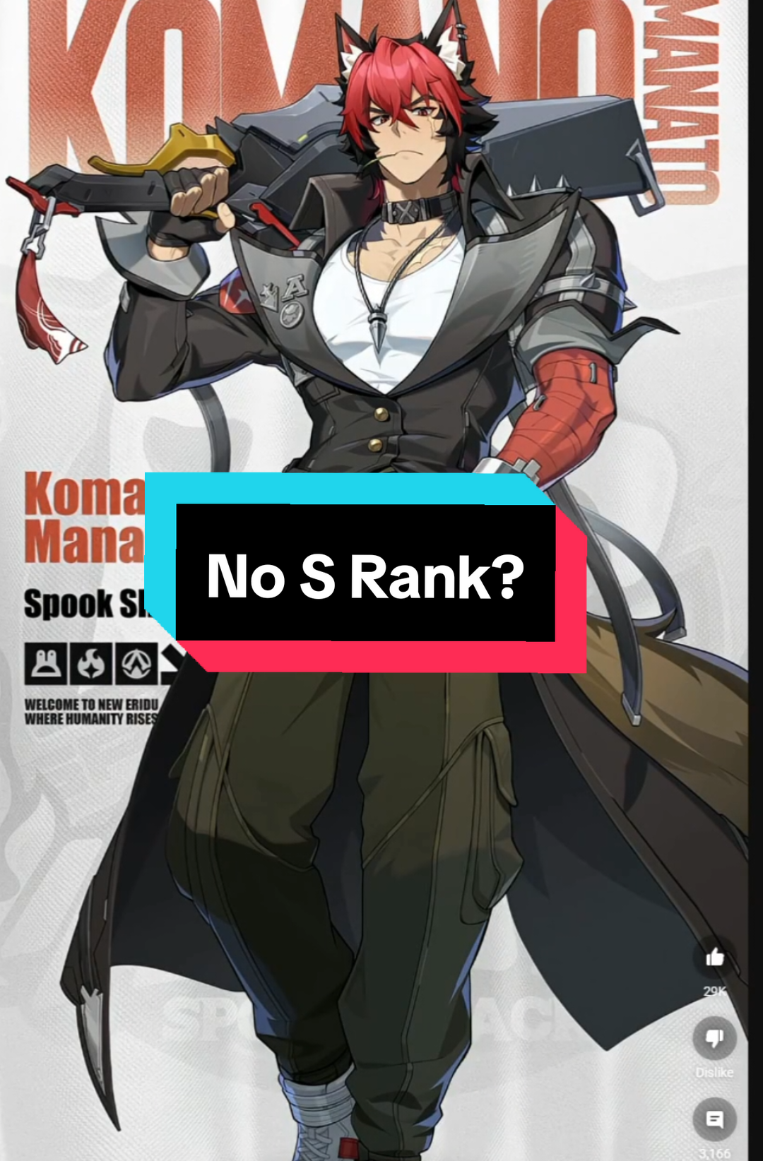 Replying to @tremblztv I forgot about Yidhari bruh, I actually look forward to Lugia and Yidhari 🙏🙏 and like I said IDC about 4* Manato but some people be taking me too serious #zzz #komanomanato #lucia #zenlesszonezero #hoyocreators 