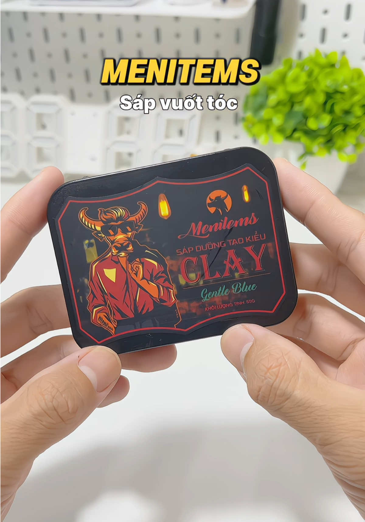 Phần 100 | Sáp vuốt tóc tạo kiểu Menitems giúp tóc bóng khoẻ, giảm dầu #menitems #sapvuottocnam #sapvuottocmenitems #viral #pepsiiunbox 