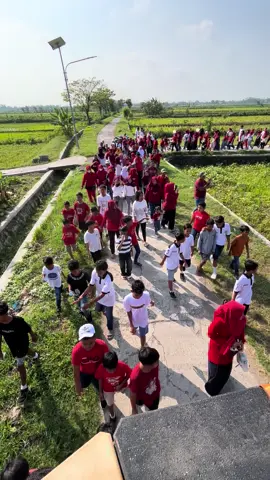 Jalan sehat desa sukorejo #jalansehat #hutri80