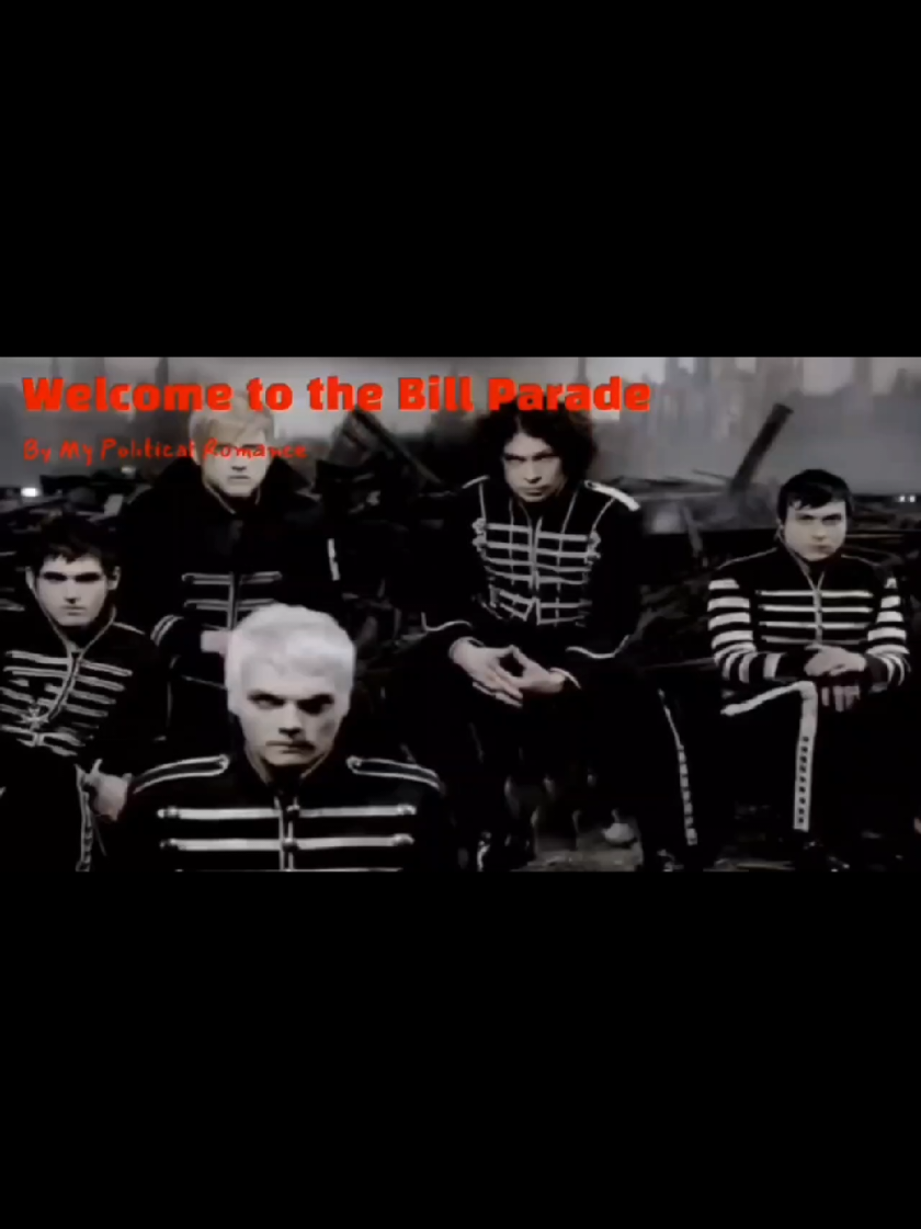 we didn't even need to make a lyric video for it. we just did that for fun. #fupシ #mychemicalromance #mcr #bill #gerardway 