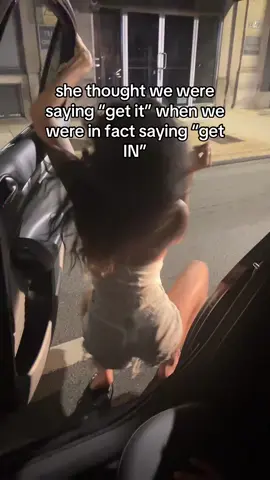 like bby this is the streets of philly…. and the ligh is green time to skidaddle