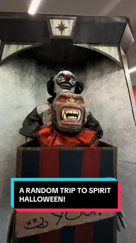 So much fun! Can't wait to show you more. #spirithalloween #thisishalloween #spookyseason #summerween #halloweentime  