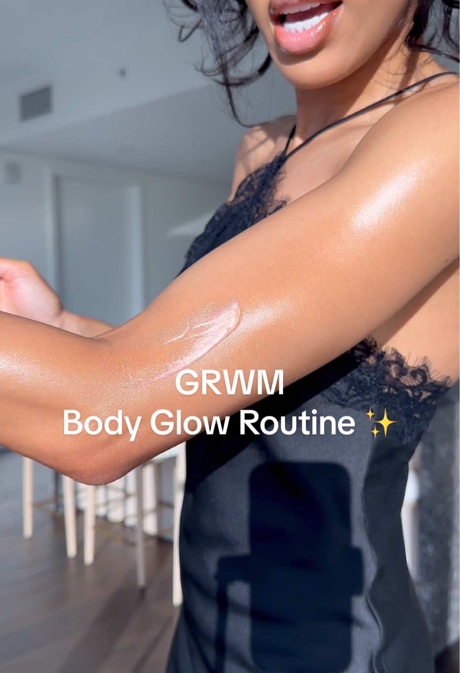 Do we like these GRWM!? @Fenty Beauty @Fenty Skin  Body Milk Shimmering Body Cream Body Lava in “Oyster Pearlz” & “Who Needs Clothes” #bodyglow #bodyglitter #fenty #fentybeauty #fentyskin #bodylava #fentybodymilk #bodymilk #bodycream #bodycare #bodycareroutine #bodycareproducts #bodycaretips #luxurybodycare 