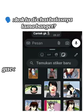 sabar nyari sticker dulu 🗿      dapat sticker dari? : @pretty.dtt  jan lupa ikuti salurannya ya 🤗              #fypppppppppppppp  #likes  #folowwwwww😙  #fypppp 