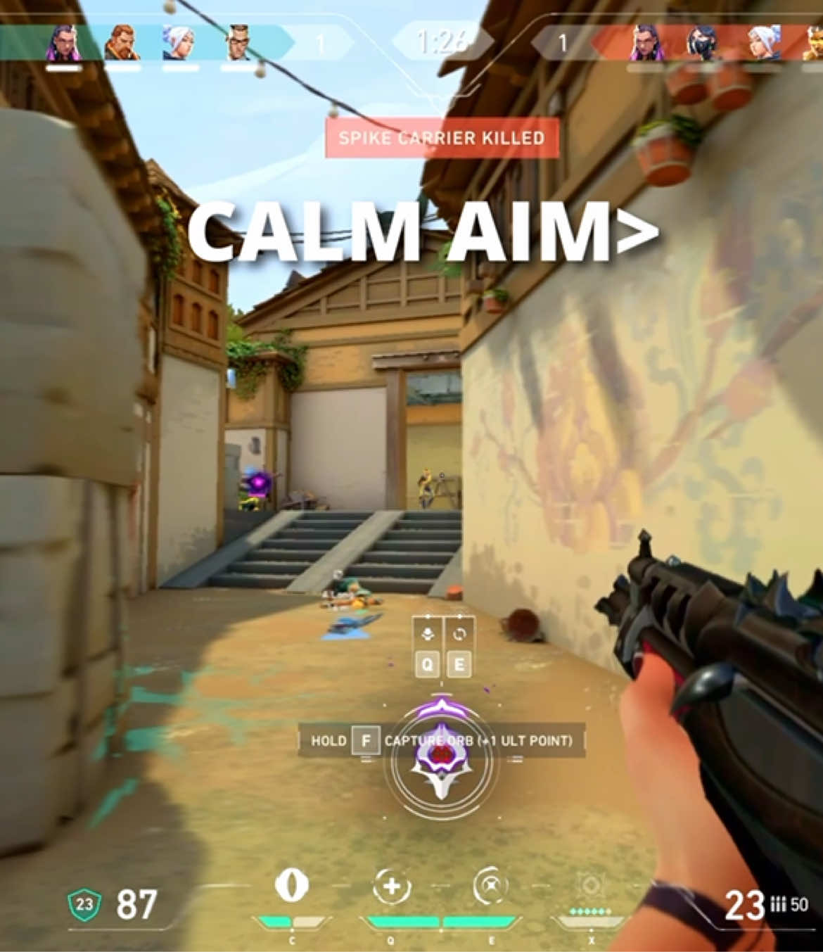 calm aim> #valorantgaming #fyp #Valorant #valorantclips #foryou 