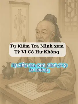 Tự kiểm tra xem tỳ vị có hư không ?  #xuhuong #traonguocdaday #yhoccotruyen #viral 