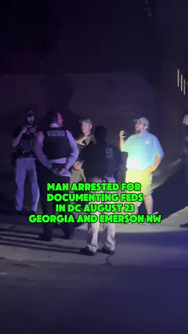 This is what’s happening in the police state of Washington DC #militarytiktok 