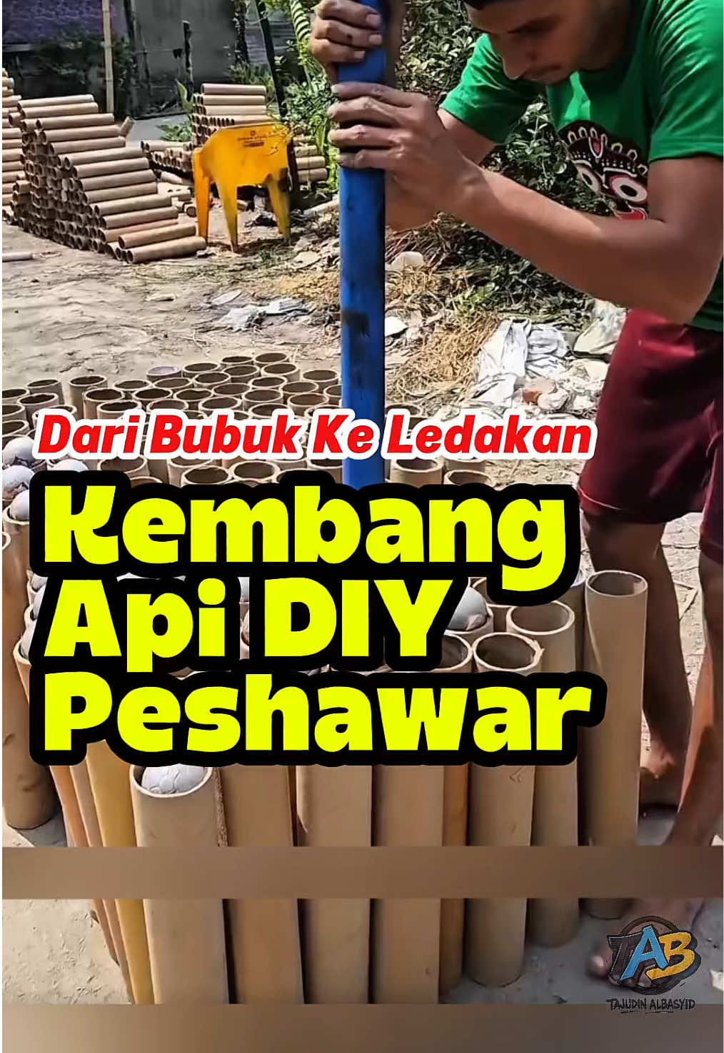 Dari bubuk menjadi ledakan, Kembang api DIY ala Peshawar #faktaunik #faktamenarik #DidYouKnow #peshawar #fyp 