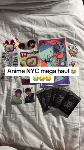 aaand theres still one last day. its literally so over #animenyc #anyc #anime #haul 