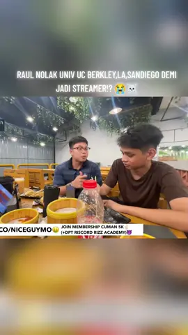demi jadi streamer nolak top univ!? @Pintusurga @bigmo #ratagang #azizraul #bigmo #niceguymo 