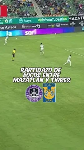 ¡Qué partidazo se vivió en el Encanto! 🤯🤯🤯 lo que nos regalaron @Mazatlán F. C. ⚓️ y @Club Tigres  #ligabbvamx #ligamx #mazatlan #tigres 