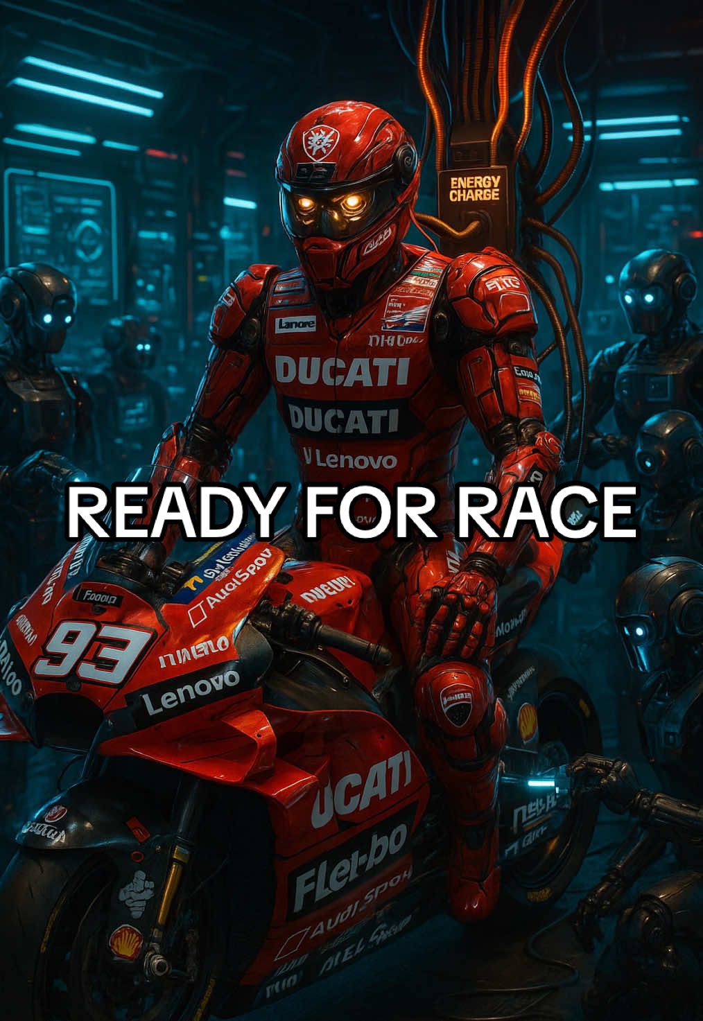 PREAPARATION RACE BALATON PARK #marquez #marcmarquez93 #motogp #fyp #robot 