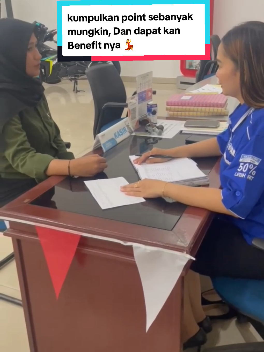 kumpulkan point sebanyak mungkin, dan dapatkan banyak benefit nya 💃 #CounterNaikKelas #YamahaSalesCounter #RoleplayChallenge #yamahasjmanggar 