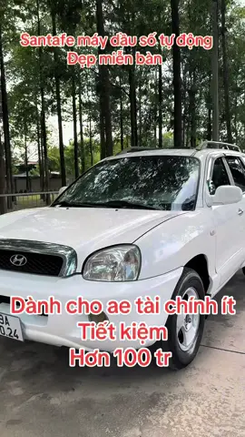 Có 1 sự chọn cho ae tài chính ít , rộng rải 7 chổ , số tự động, xe đẹp khỏi bàn ,  ae tham khảo thử em này ha ..#santafe Bản nhập Hàn . Bản đủ số tự động máy dầu (tiết kiệm nhiên liệu )  có cửa sổ trời , gương gập chỉnh điện ,  giá hơn 100 cho ae tham khảo ...#otogiare #oto #santafe 