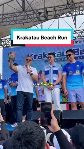 Pemanasan dulu pagi ini, jangan lupa lanjutan nanti malam di youtube PAN TV #lampungselatan #zulkiflihasan #verrelbramasta #krakatubeachrun #27tahunPAN 