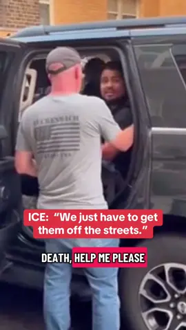 DC ICE agent explains they don’t know this man’s documentation status, but they need to “get them off the street.”  No warrant, no probable cause, just hatred.  The Trump administration has disregarded our protected rights and doesn’t care what the constitution says. #politics #ice #immigration #maga #trump