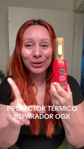 Dile adiós al frizz y al daño por calor! Este nuevo protector térmico de @OGX Beauty cuida tu cabello mientras lo estilizas, dejándolo suave, brillante y protegido hasta en las temperaturas más altas 🔥💆🏻‍♀️💖  #haircareproducts #ogxbeauty #heatprotectant #cuidadodelcabello #protectordecalor 