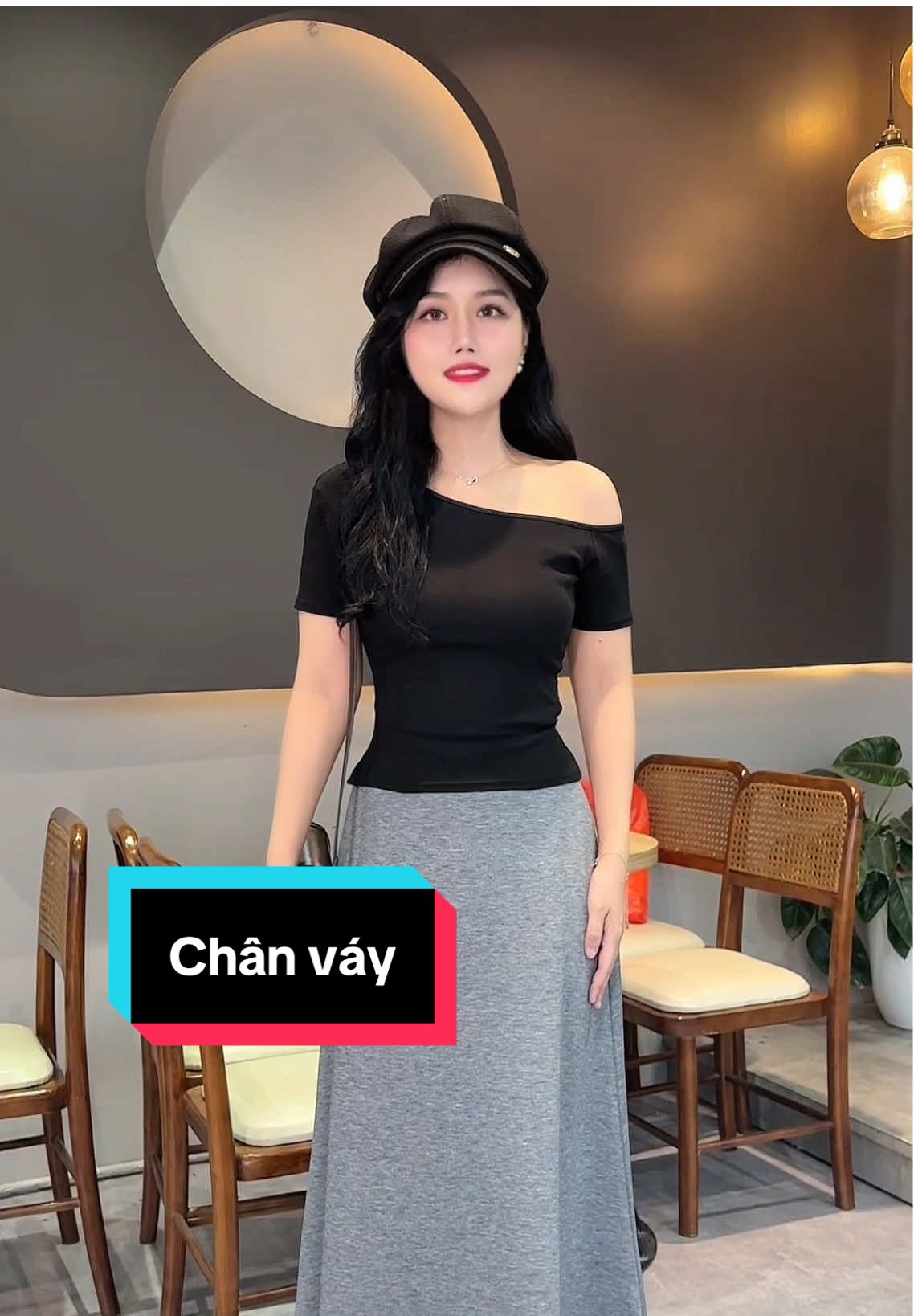 Chân váy dài dáng suông chữ A #chanvayxinh #chanvaynu #viral #trending #hienhoidieu 