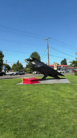 With bonus art carrots #auburnwa #publicart 