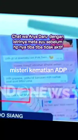 #aryadarupangayunan  #diplomatarya  #aryadaru  #justiceforaryadaru  #kematianaryadaru  Analisa Chat WA yang tiba tiba dikatakan salah kirim ataupun kemudian menjadi tidak aktif pada kasus Arya Daru Pangayunan 