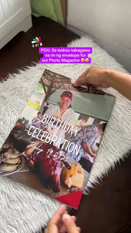 Yehey! nagka time na 😫🤣 #photomagazine #magazine #photobook #photoalbum #brochure 