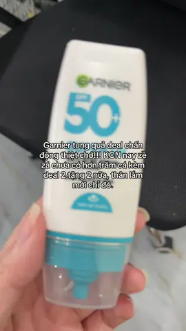 Deal mua 2 tặng 2 nè #kemchongnanggarnier #garnier #kemchongnangphorong #chamsocda 