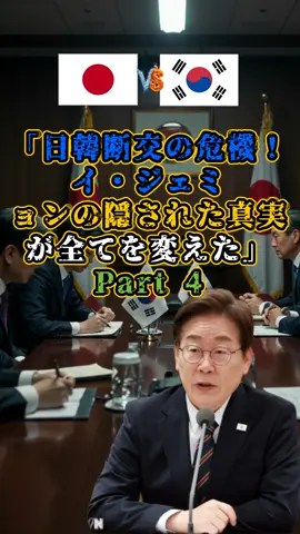 「日本との国交は断絶するべきだ！」日韓関係に迫る大転換の瞬間！隠されたイ・ジェミョンの真実が全てを変えた理由#海外の反応