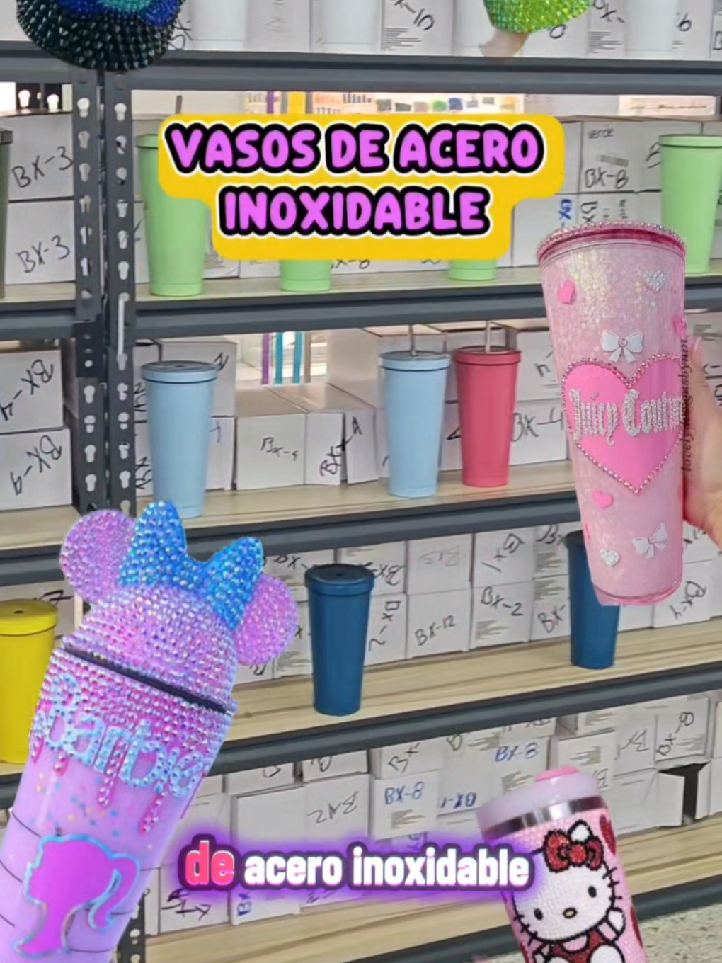 Vasos para personalizar con pedrería y media perla #vasos #vasospersonalizados #pedreria #mediaperla 