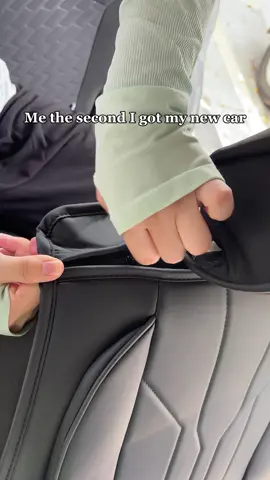 Save my seat from Chaos. #caraccessories #carseatcover #carenthusiast #cardecor #carmods 
