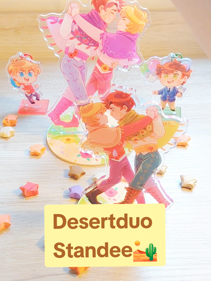 Don't miss out on having your own Desertduo Standees 🏜 Available at my shop for a limited time only ✨️ 🌸kihorri.bigcartel.com🌸 #desertduo #3rdlife   #doublelifesmp #grian #goodtimeswithscar 