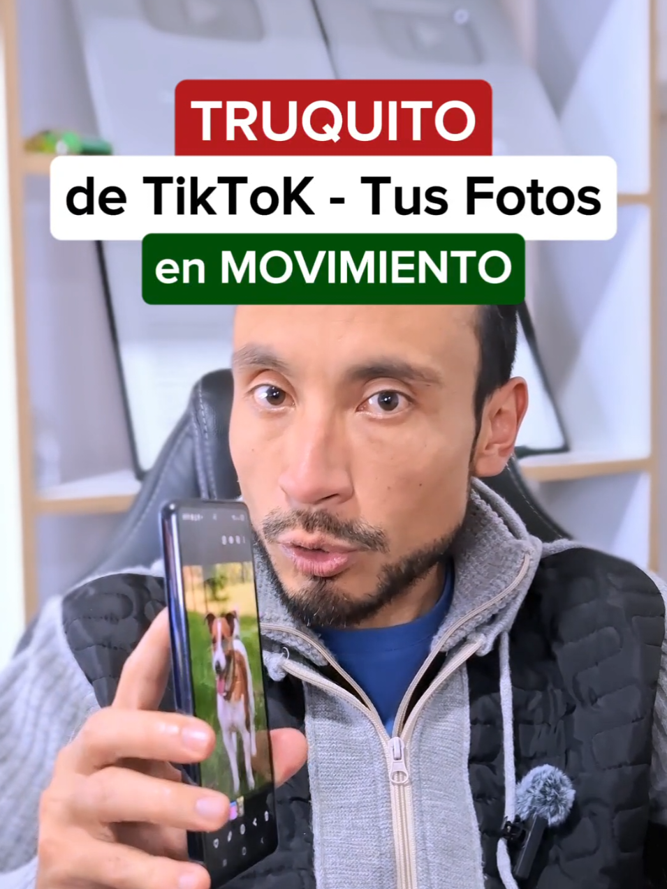 Como crear fotos en movimiento con TikTok #tips #trick #AprendeEnTikTok #telefono #pcandroid24