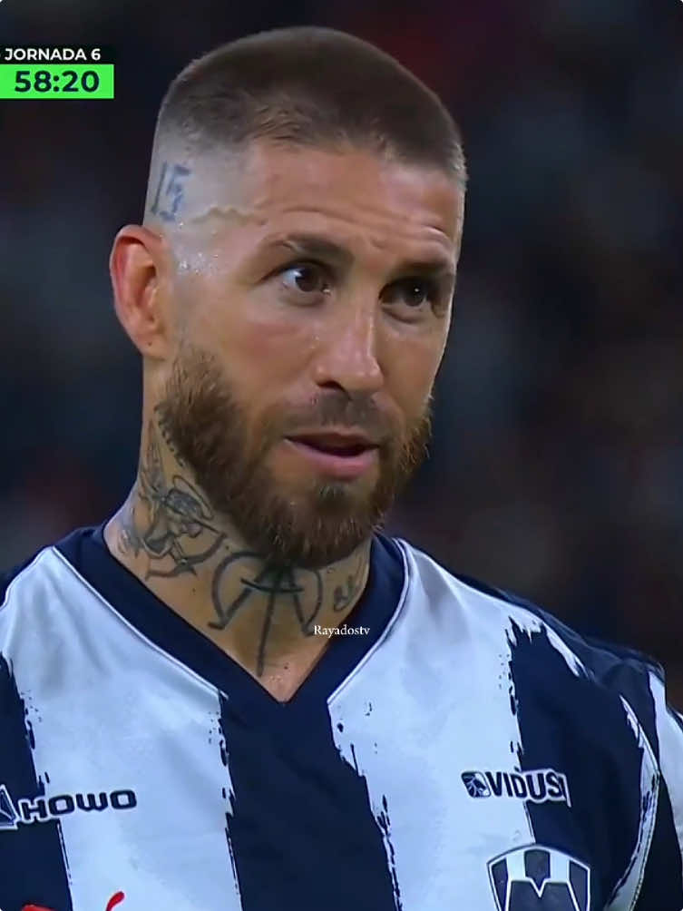 Con todo capitán huevos y coraje😤 #rayados #rayadosdemonterrey #sergioramos #ligamx #futbolmexicano #ligabbvamx #mexico🇲🇽 #pinchetiktokponmeenparati 